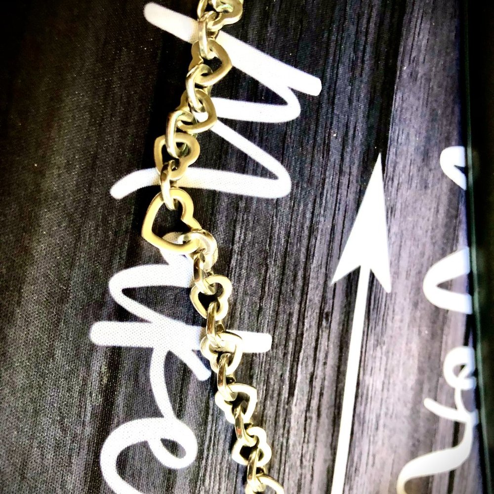 Authentic Tiffany & Co silver heart bracelet Vintage - Picture 7 of 10